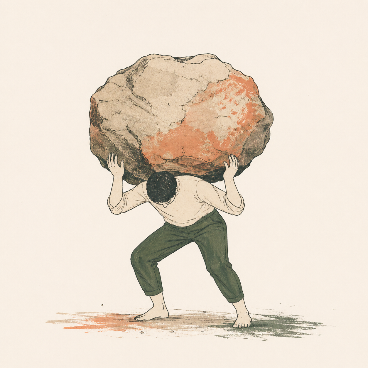 The Stone, at first